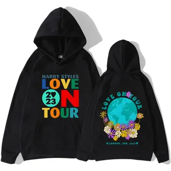 Love O Tour Концертные толстовки для женщин / мужчин Liebe Auf Tour Merch 2023 Толстовки Винтажный пуловер Музыкальная группа Повседневная одежда Kpop