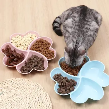  Pet Dish Креативная миска для щенков Миски с гладким краем Миски для кормления для кошек и собак Безопасный диспенсер для кошачьего корма Посуда Товары для домашних животных