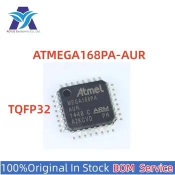 Оригинальная новая микросхема ATMEGA168PA-AUR ATMEGA168PA-AU MEGA168PAU MEGA168PA-U MCU 8-битный AVR RISC 16 КБ флэш-памяти 2,5 В / 3,3 В / 5 В 32-контактный TQFP T/R