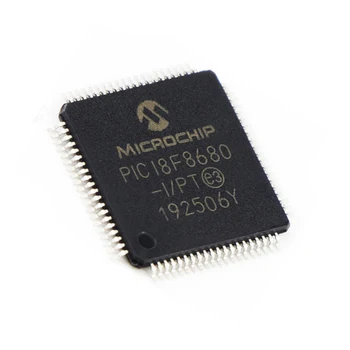 1 шт. PIC18F8680-I/PT PIC18F8680 TQFP-80 Пакет QFP Микроконтроллер MCU-MCU Чип IC Совершенно новый Оригинал