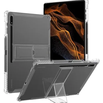 Чехол для планшета Samsung Galaxy Tab S9 TPU Нижняя крышка со слотом для ручки Чехол для Samsung S9 11,S9 Plus 12,4 дюйма SM-X810