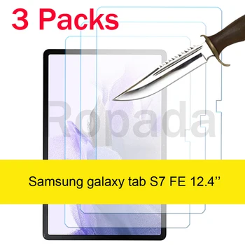 3PCS Стеклянная защитная пленка для планшета Samsung galaxy tab S7 Plus 12.4 SM-T970 SM-T975/ tab S7 FE 12.4 SM-T736