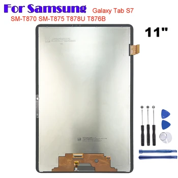 Новое для Samsung Galaxy Tab S7 SM-T870 SM-T875 SM-T876B T870 T876 ЖК-дисплей Сенсорный экран для Samsung Tab S7 ЖК-экран