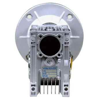 NMRV040 Мотор-редуктор WORM Диаметр входного полюса 9 мм / 11 мм / 14 мм Коэффициент замедления 5: 1 до 100: 1 для двигателей мощностью от 0,09 кВт до 0,37 кВт