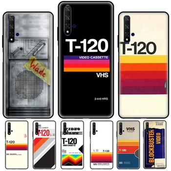 винтажный кассетный постер Vhs для Huawei Y7A Y5P Y6P 2020 Y3 Y5 Y6 Y9 Y7 Prime 2018 2017 2019 Nova 2 Z 3 5T Чехол для телефона