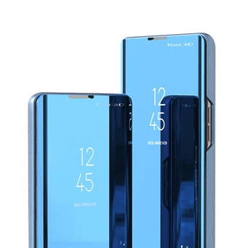  Откидное зеркало Чехлы для телефонов для Samsung Galaxy A02 A04 A05s A12 A13 A15 A23 A32 A42 A80 A82 M14 M23 Крышка подставки Магнитная сумка