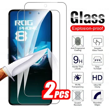 2 шт. Закаленное стекло для Asus ROG Phone 8 Pro Защитное стекло для ROG Phone 8 Phone8 Pro 8Pro Защитная пленка для экрана