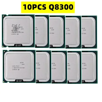 10PCS Core Q8300 CPU Процессор Quad 2,5 ГГц 4 МБ кэш-памяти для настольных ПК LGA 775 CPU Q 8300