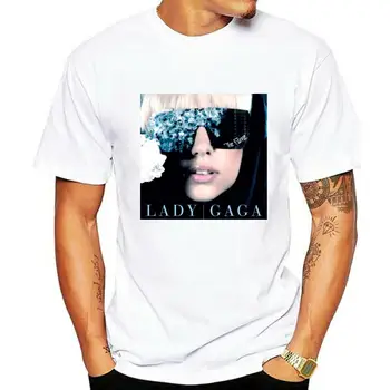 Леди Гага Знаменитость Обложка Billboard Мужские женские футболки TShirt New Fashion Мужская футболка с коротким рукавом Футболки Harajuku