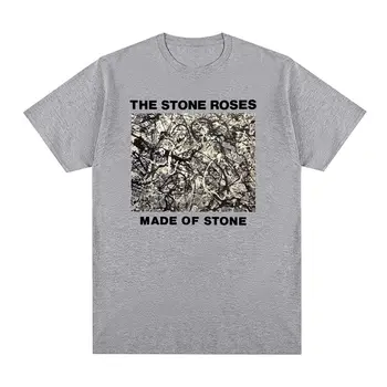 The Stone Roses Винтажная футболка Обложка альбома Want to Be Adored Хлопок Мужская футболка Новая футболка Женские топы