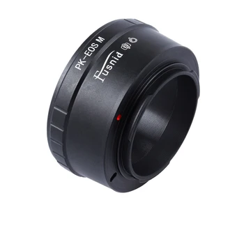 Высококачественный адаптер крепления объектива PK-EOSM Переходное кольцо для объектива с байонетом Pentax PK K к Canon EOS EF-M M2 M3 M6 M10 M50 M100