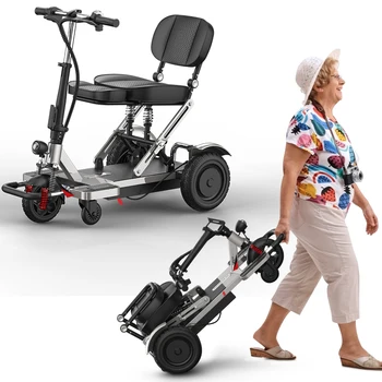 Новое поступление 078 Легкий скутер 22 км / ч Портативный складной электрический скутер для пожилых людей