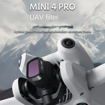Фильтр дрона для DJI Mini 4 Pro Набор фильтров для объектива камеры MCUV CPL ND NDPL 4/8/16/32 для аксессуаров для оптического стекла DJI Mini 4 Pro