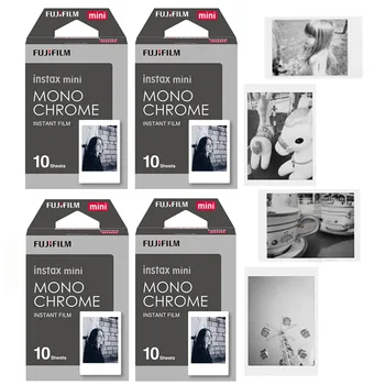 Пленочный монохромный пленочный Fujifilm Instax Mini 8 40 листов Для Mini 12 11 300 7s 7 50s 50i 90 25 dw Поделиться Фотоаппарат мгновенной съемки SP-1