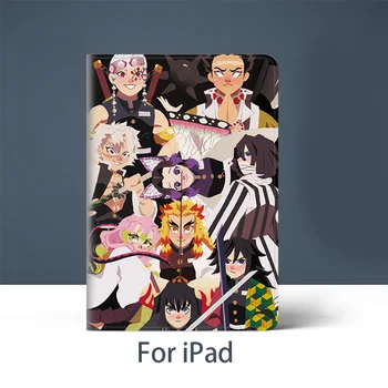 Rengoku Kyoujurou Аниме Demon Slayer Чехол для iPad 10.2 9th 10th Air 2 3 4Mini 1 4 5 6 Чехол Роскошный силиконовый iPad Air Pro 11 10.9